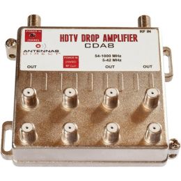 ANTENNAS DIRECT(R) CDA8 TV/CATV Distribution Amp (8 Way Output)